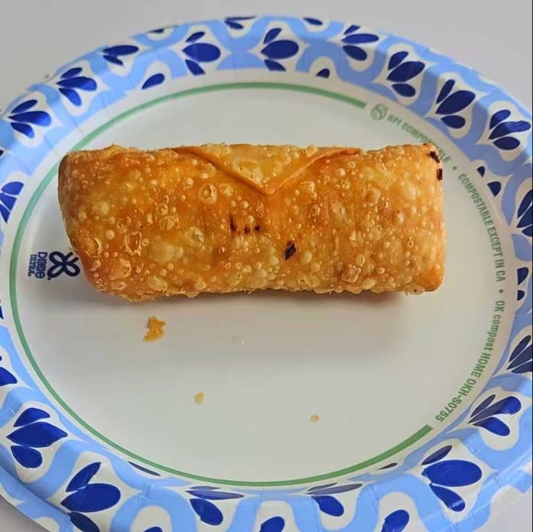 102. Roast Pork Egg Roll
