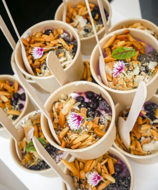 18 Parfaits yogourt