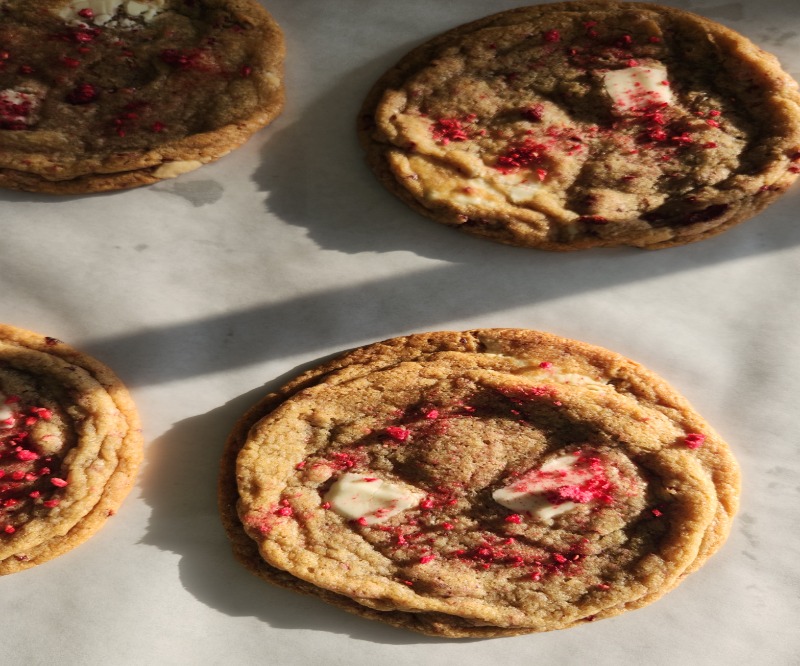 White Chocolate Raspberry Cookie Image