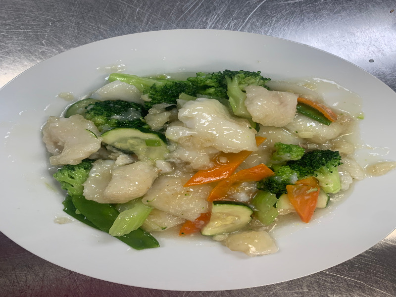 SF14. Stir Fried Fish Fillet with Vegetables
