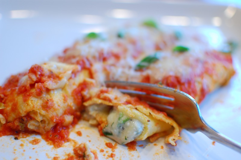 Manicotti for Two
