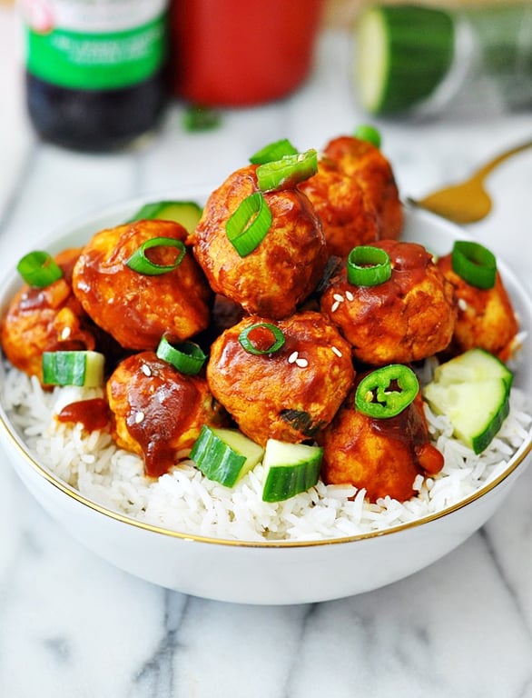 Gluten Free Chicken Meatballs