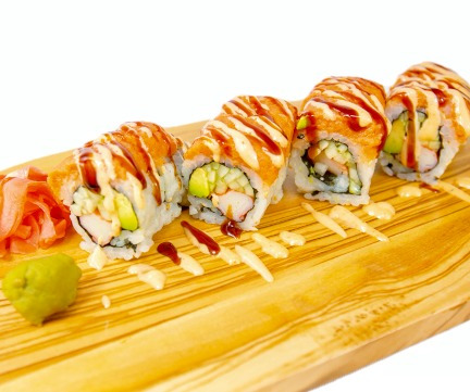 *Volcano Roll (8 pcs)