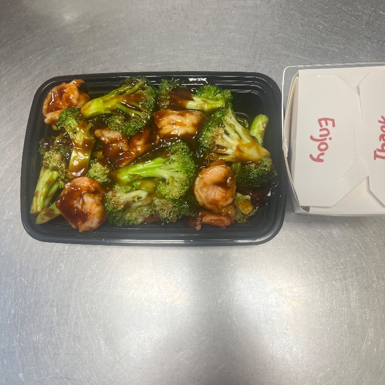 87. Shrimp w. Broccoli