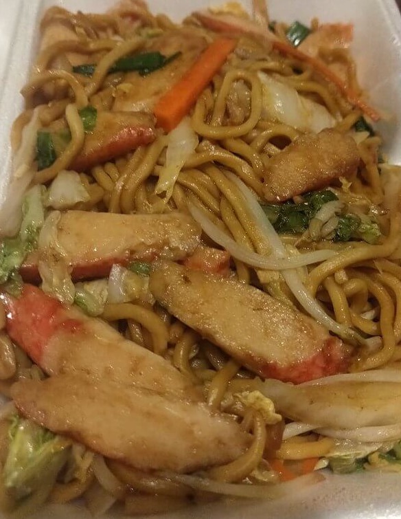 35. Crab Meat Lo Mein