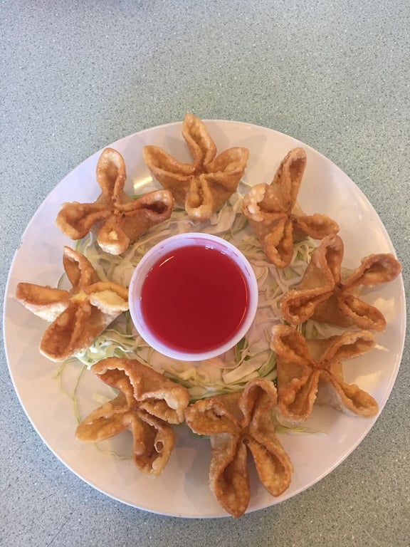 Crab Meat Cheese Wontons