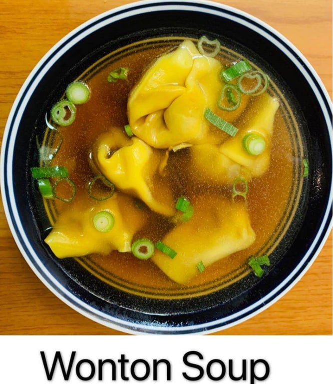 19. 叉燒雲吞湯 Roast Pork Wonton Soup