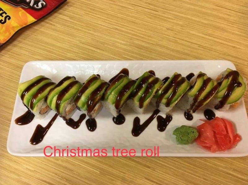 3. Christmas Tree Roll Image