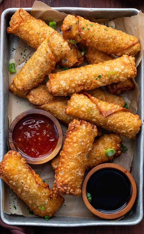 2. 芝士牛排春卷<br>Cheese Steak Egg Roll (1)
