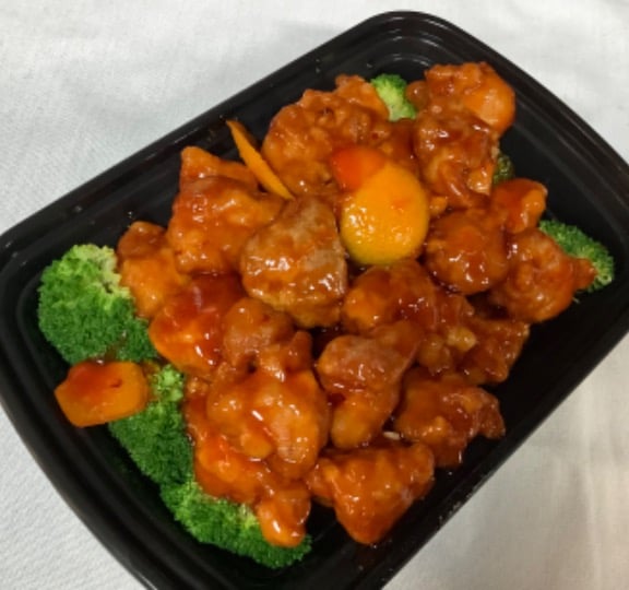 C Orange Chicken C 陈皮鸡