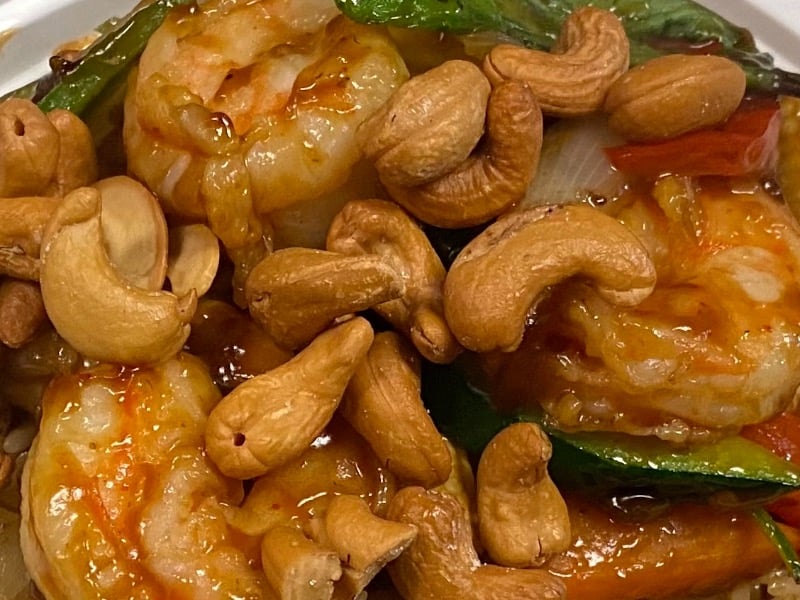 泰式腰果虾 Thai Cashew Shrimp