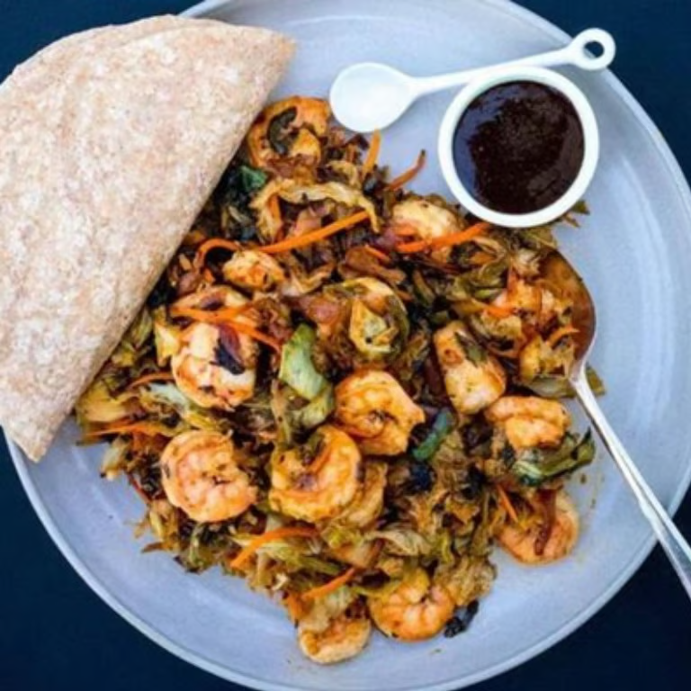 Mu Shu Shrimp