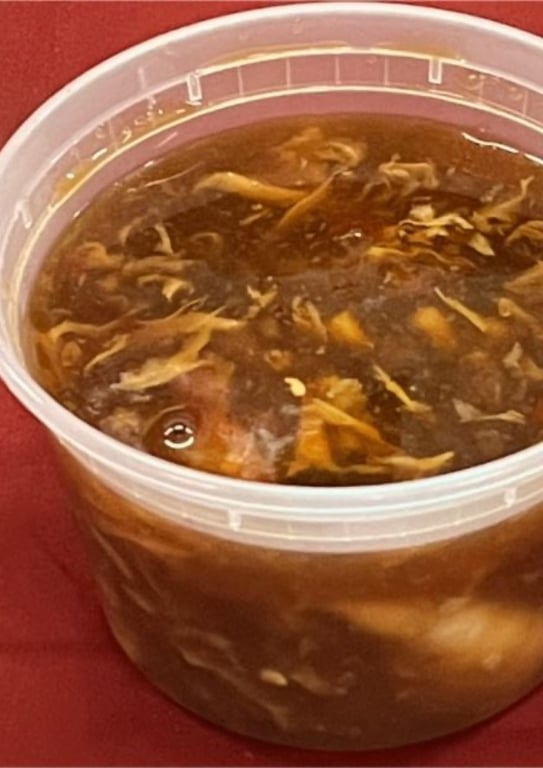 D10 酸辣汤 Hot & Sour Soup (Cup)