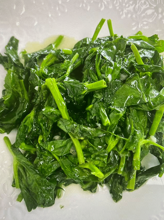 Garlic Pea Shoots