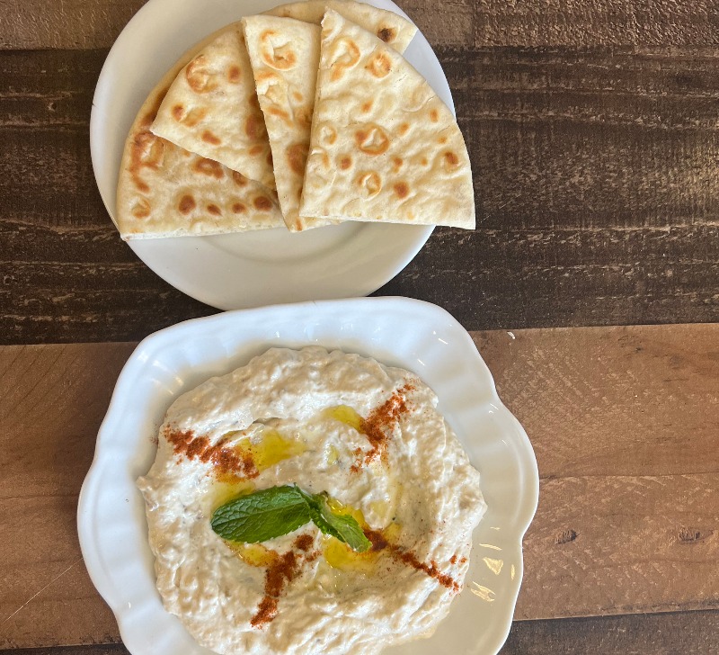 Baba ganouj & Pita