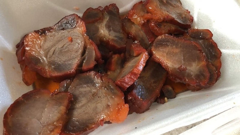 22. Honey BBQ Pork Plate