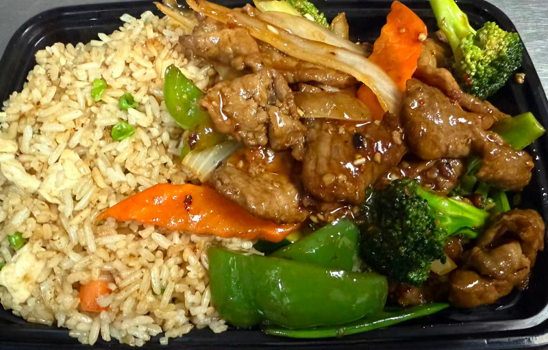 C18. 鱼香牛 Beef with Garlic Sauce