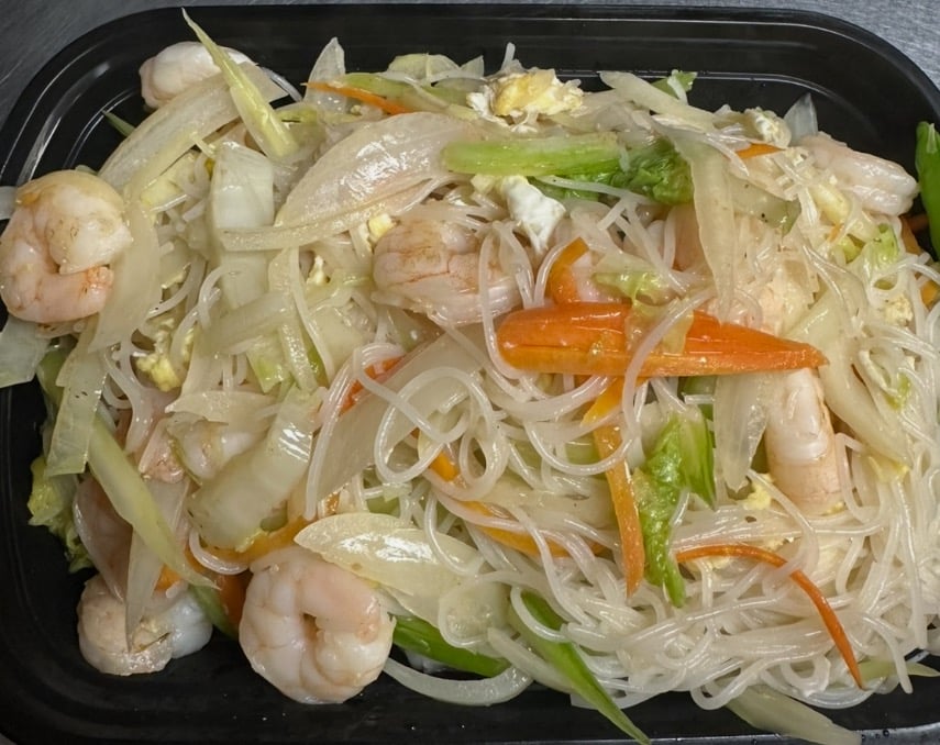 32. Chow Mei Fun w. Shrimp