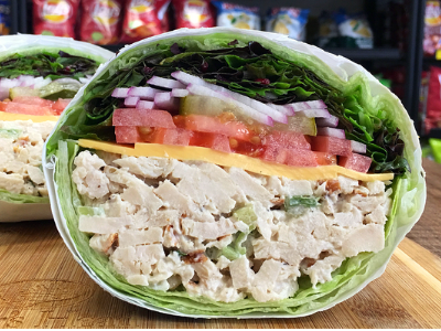 No Carb Chicken Salad - Hot Image