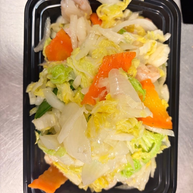 45. 虾炒面 Shrimp Chow Mein