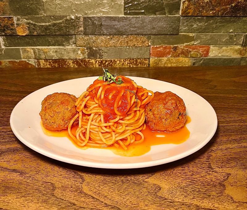 Spaghetti Meatball Lunch