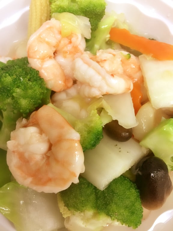 Shrimp with Mixed Vegetables