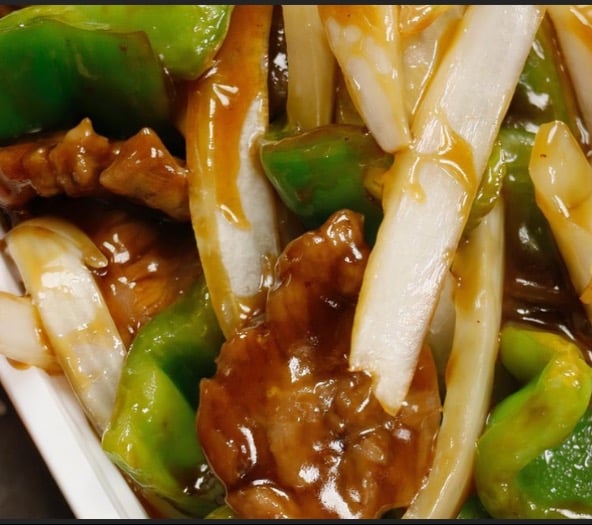 D12. Pepper Steak with Onion