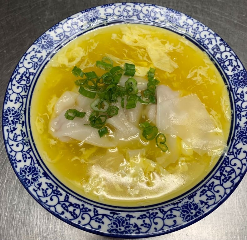 22. Wonton Egg Drop Soup 云吞蛋花汤