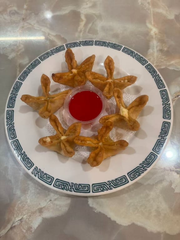 Crab Meat Cheese Wontons