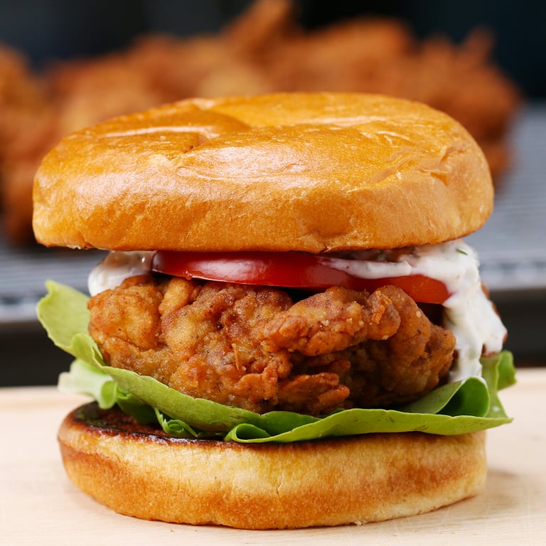 Build Your Own Buttermilk Chicken Sandwich w/ Choice Snack Image