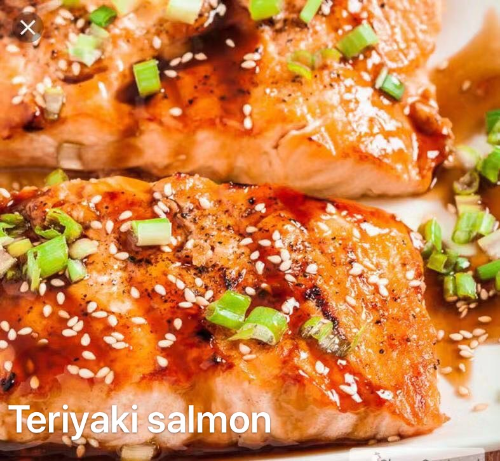 4. Teriyaki Salmon