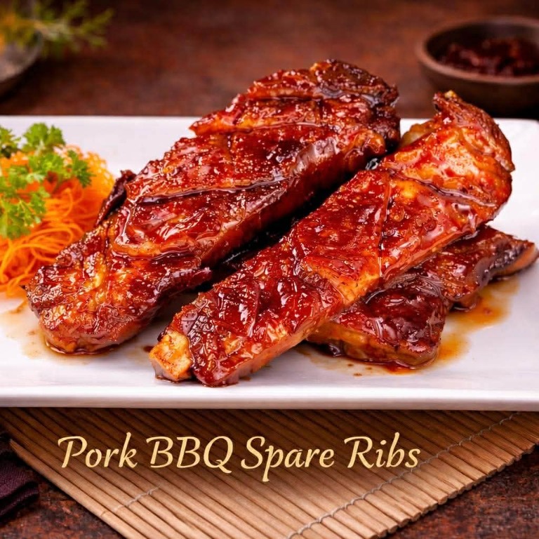 Pork BBQ Spare Ribs (4pcs)