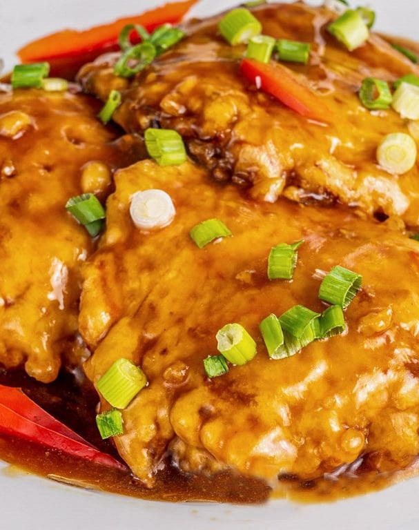 21. Chicken Egg Foo Young