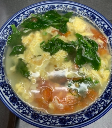 23. Tomato Pan Fried Egg Soup 番茄煎蛋汤 Image