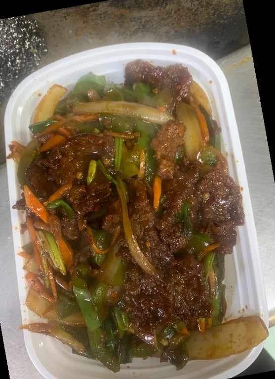 80. Mongolian Beef 蒙古牛