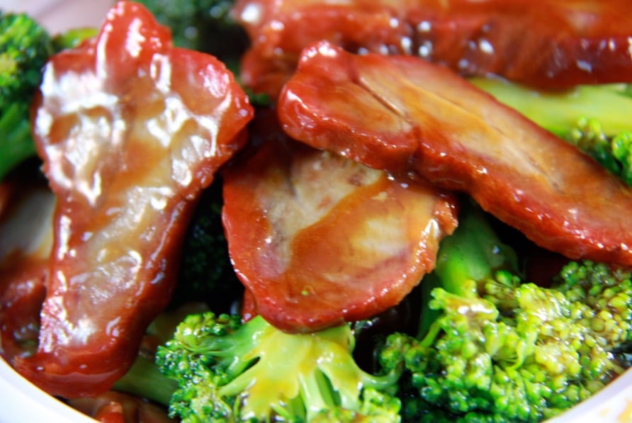 61. Roast Pork w. Broccoli
