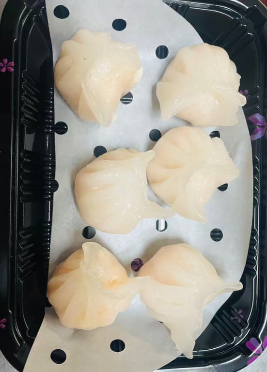 Crystal Dumplings (6 pcs)