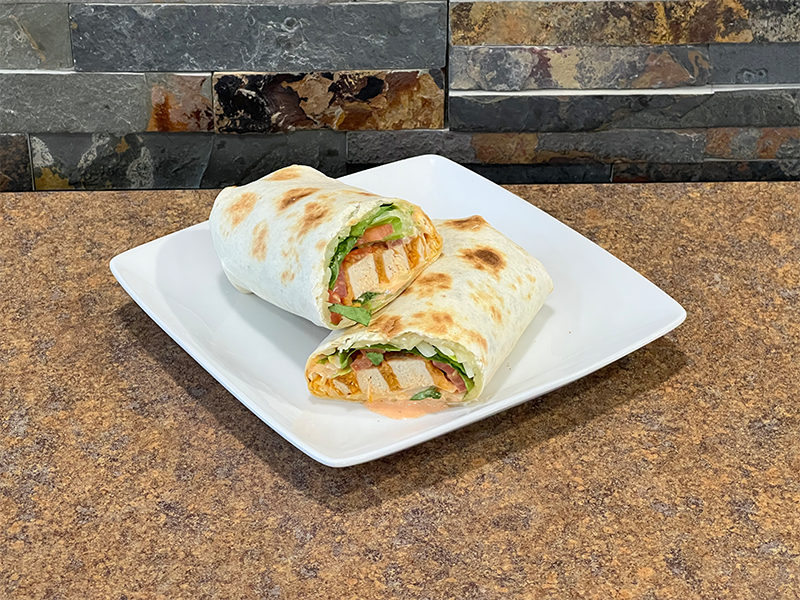 Crispy Chick’n Spicy Buffalo Wrap