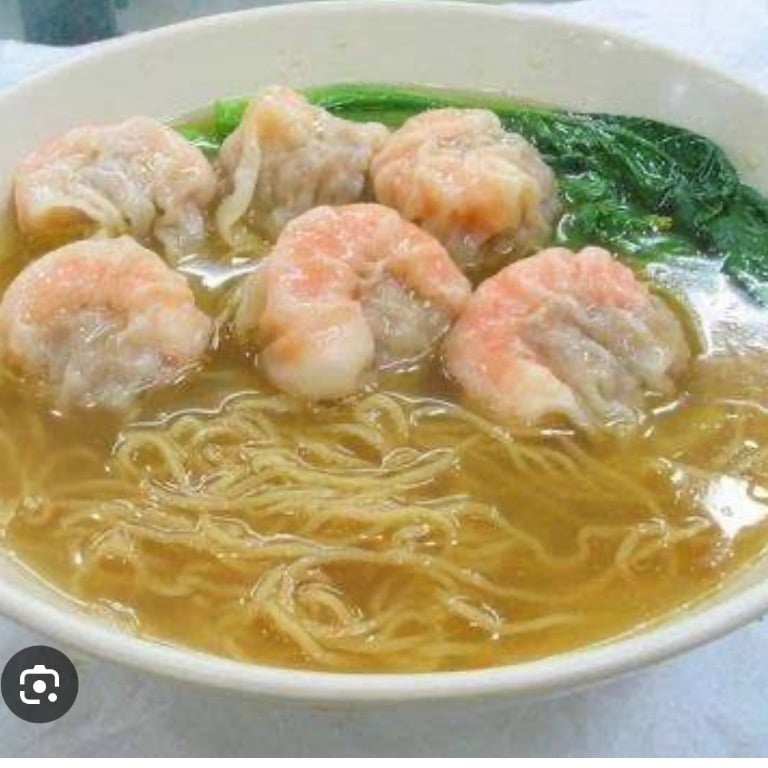 Shrimp & Wonton Noodle Soup虾云吞汤面