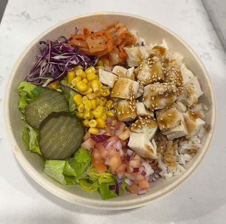 Grilled Chicken Teriyaki Bowl