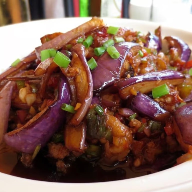 5. Eggplant in Garlic Sauce