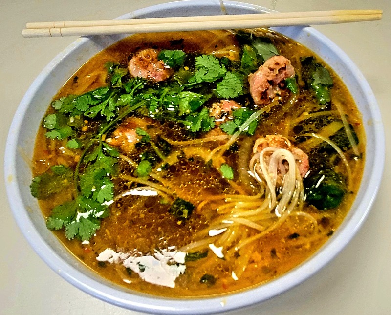 Spicy Thai Sausage Pho