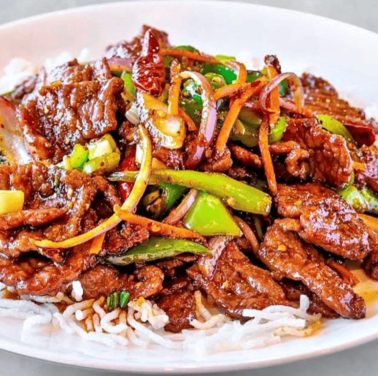 48. 蒙古牛  Mongolian Beef