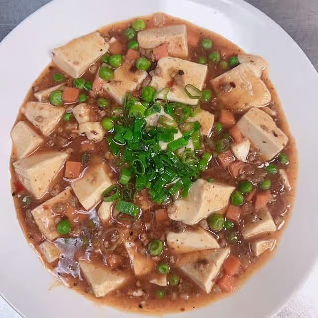 Bean Curd with Mixed Vege 蒸什菜豆腐