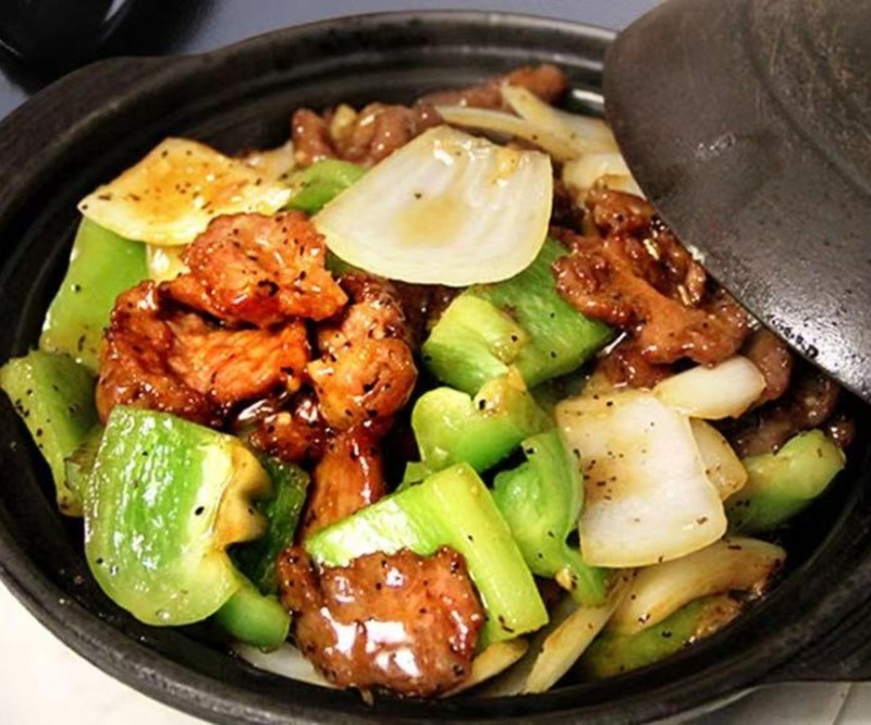 Sizzling Beef w. Chinese Special Sauce