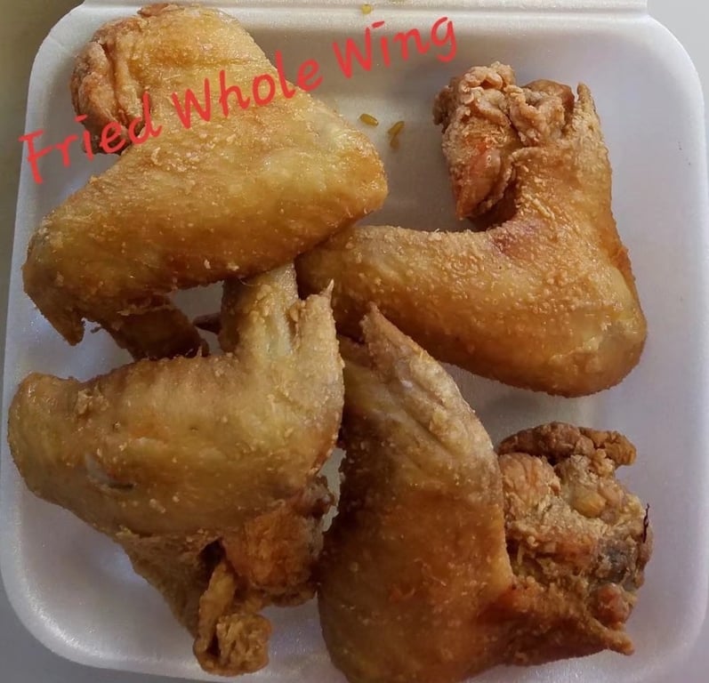 A2. Fresh Fried Whole Chicken Wings (4)