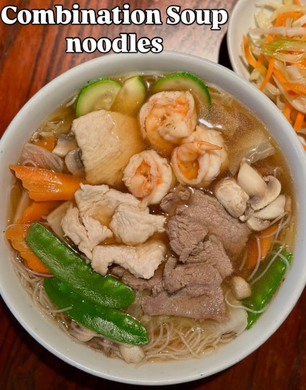 Combination Soup Noodles