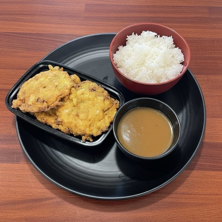 96. Chicken Egg Foo Young