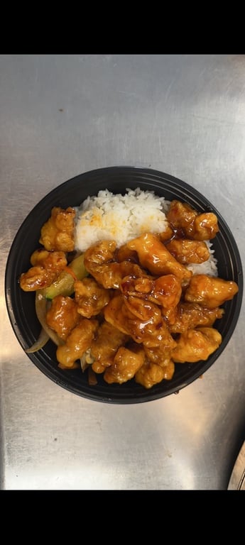 3. Spicy Orange Chicken