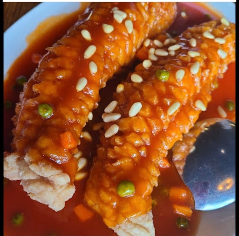 1. 松鼠鱼 Sweet and Sour Fish Flat in Squirrel Shape